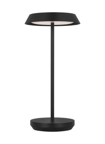 Visual Comfort Modern Tepa Accent Rechargeable Table Lamp Black