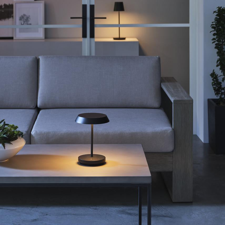 Visual Comfort & Co. Modern Collection Tepa Short Accent Rechargeable Table Lamp