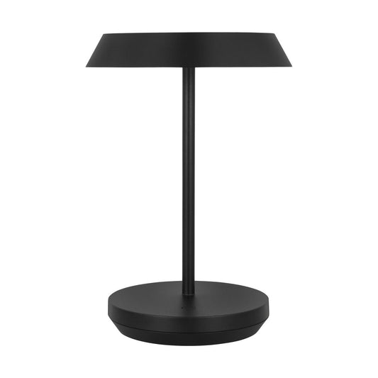 Visual Comfort Modern Tepa Short Accent Rechargeable Table Lamp, Visual Comfort & Co. Modern Collection SLTB53227HAB 70PNNT2 Black