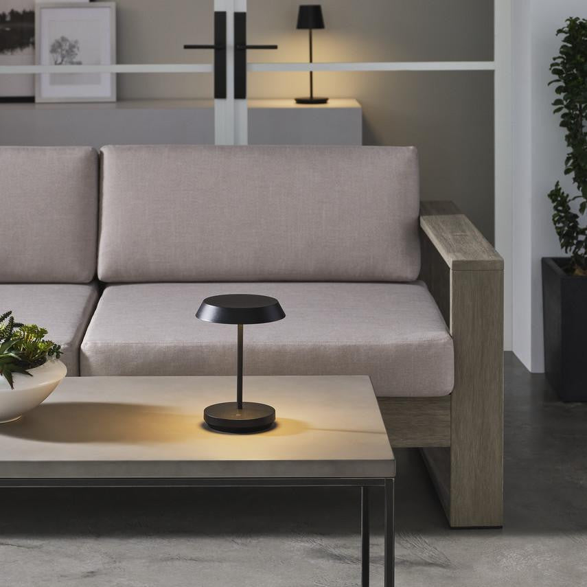 Visual Comfort & Co. Modern Collection Tepa Short Accent Rechargeable Table Lamp