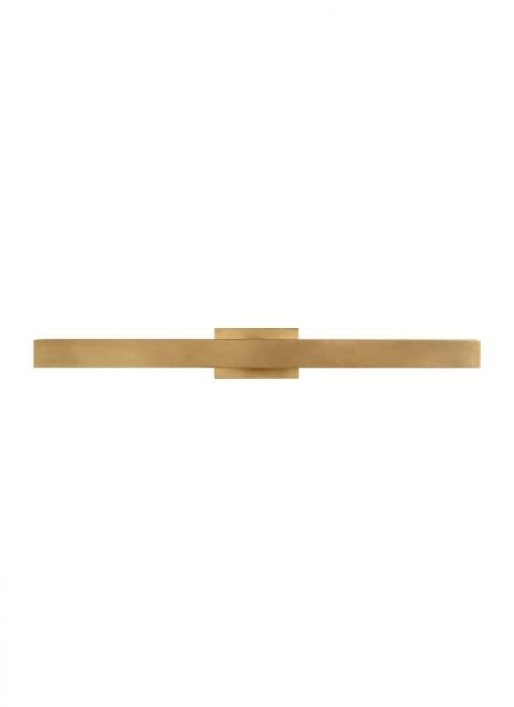 Visual Comfort Modern The Bau Picture Light Natural Brass