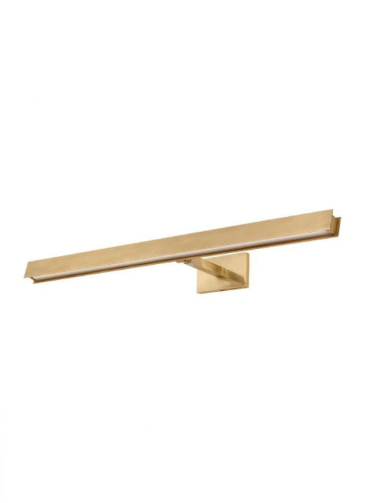 Visual Comfort Modern The Bau Picture Light Natural Brass