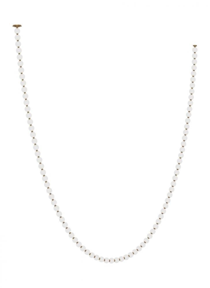 Visual Comfort Modern The Perle Ceiling Chandelier Natural Brass