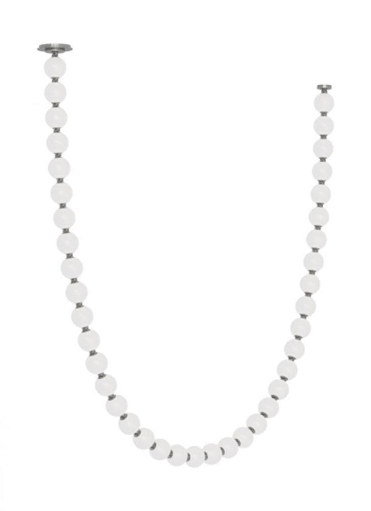 Visual Comfort Modern The Perle LED Ceiling Chandelier 277V Polished Nickel