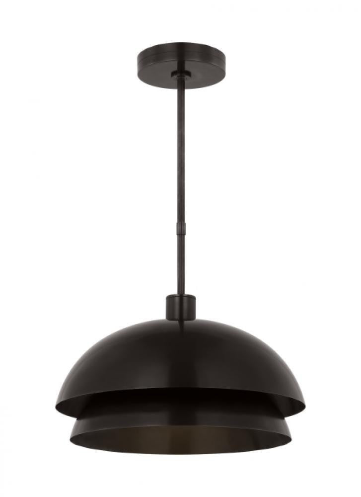 Visual Comfort Modern The Shanti Ceiling Pendant Dark Bronze