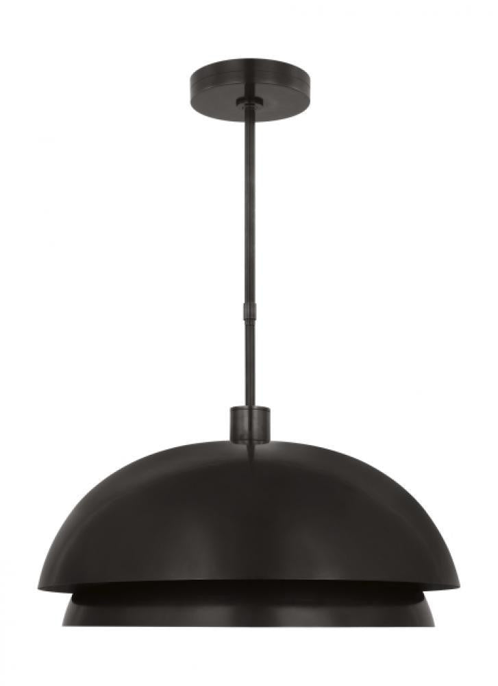 Visual Comfort Modern The Shanti Ceiling Pendant Dark Bronze