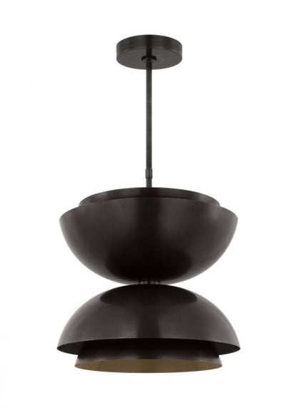 Visual Comfort Modern The Shanti Ceiling Pendant Dark Bronze