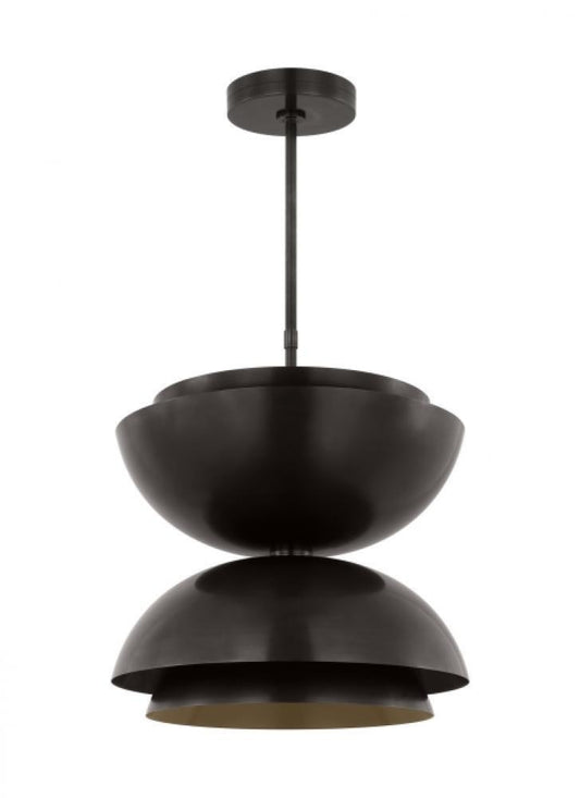 Visual Comfort Modern The Shanti Ceiling Pendant Dark Bronze