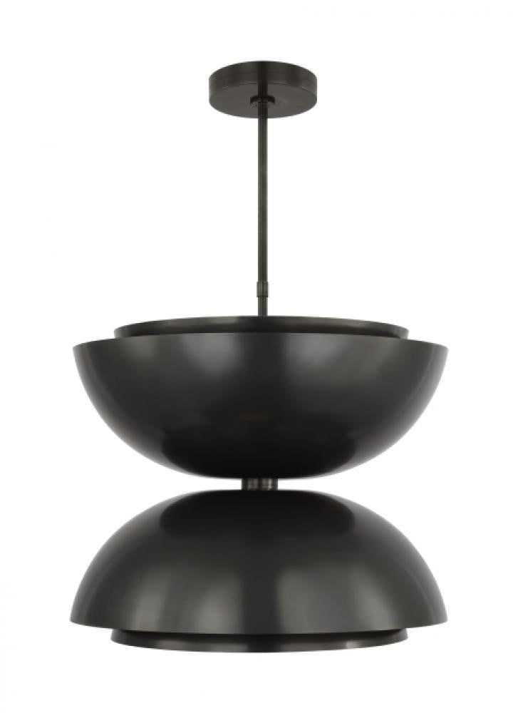 Visual Comfort Modern The Shanti Ceiling Pendant Dark Bronze