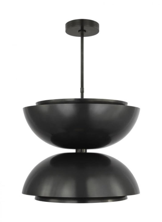 Visual Comfort Modern The Shanti Ceiling Pendant Dark Bronze