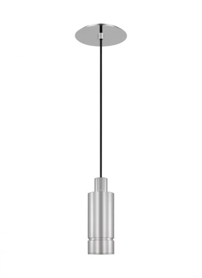 Visual Comfort & Co. Modern Collection The Sottile Ceiling Pendant, 1-Light, LED, Polished Stainless Steel, 9"H (700TDSOT9PSS-LED927 70PKJ5H)