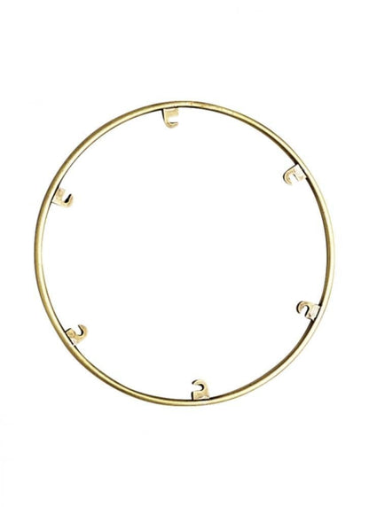 Visual Comfort Modern Trellis Spacer Round Natural Brass