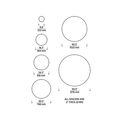 Trellis Spacer Round