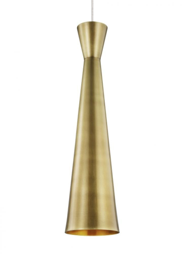 Visual Comfort Modern Windsor Pendant Satin Nickel