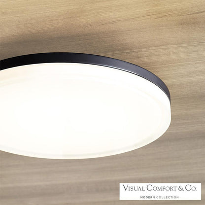 Visual Comfort & Co. Modern Collection Wyatt Large Ceiling Flush Mount
