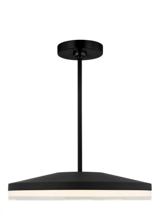 Visual Comfort Modern Wyatt Large Pendant Nightshade Black