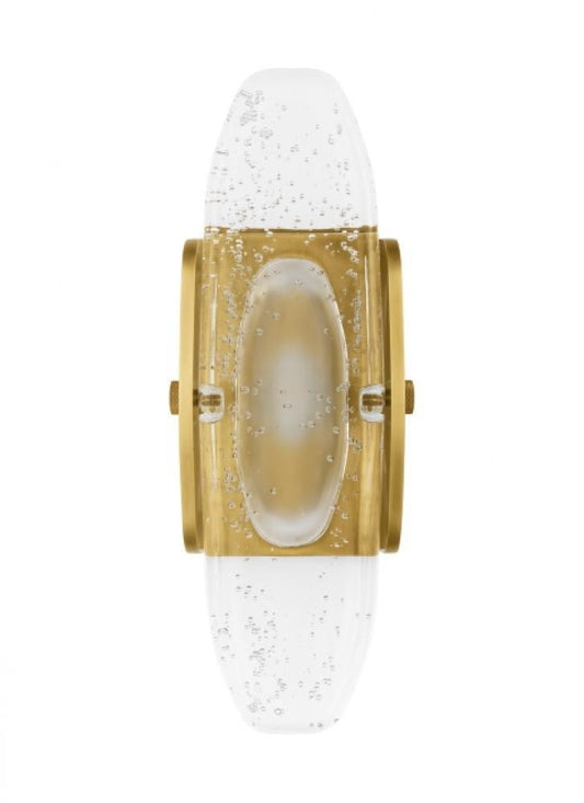Visual Comfort Modern Wythe Medium Wall Sconce Plated Brass