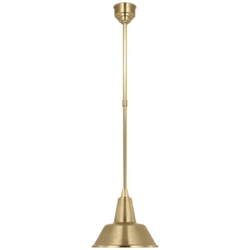 Visual Comfort & Co. Signature Collection Academy 12.5" Bowers Pendant, Visual Comfort & Co. Signature Collection TOB 5802HAB-HAB N223R