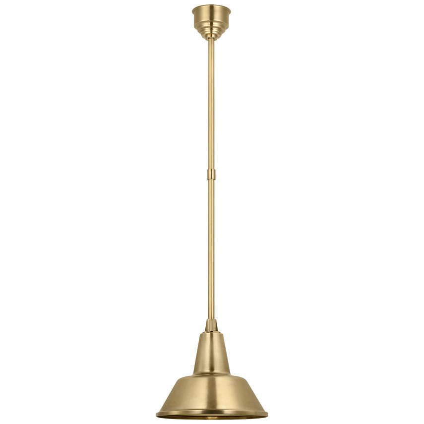 Visual Comfort Signature Academy Pendant 12.5 Matte Black