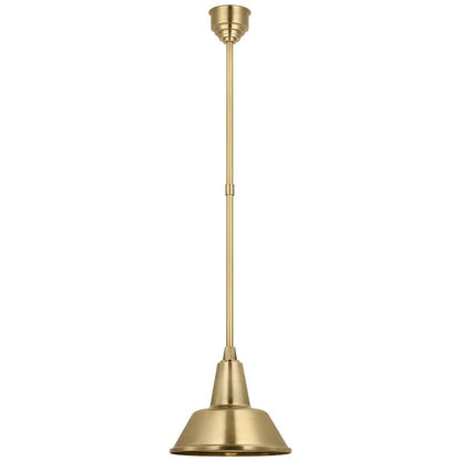 Visual Comfort Signature Academy Pendant 12.5 Matte Black