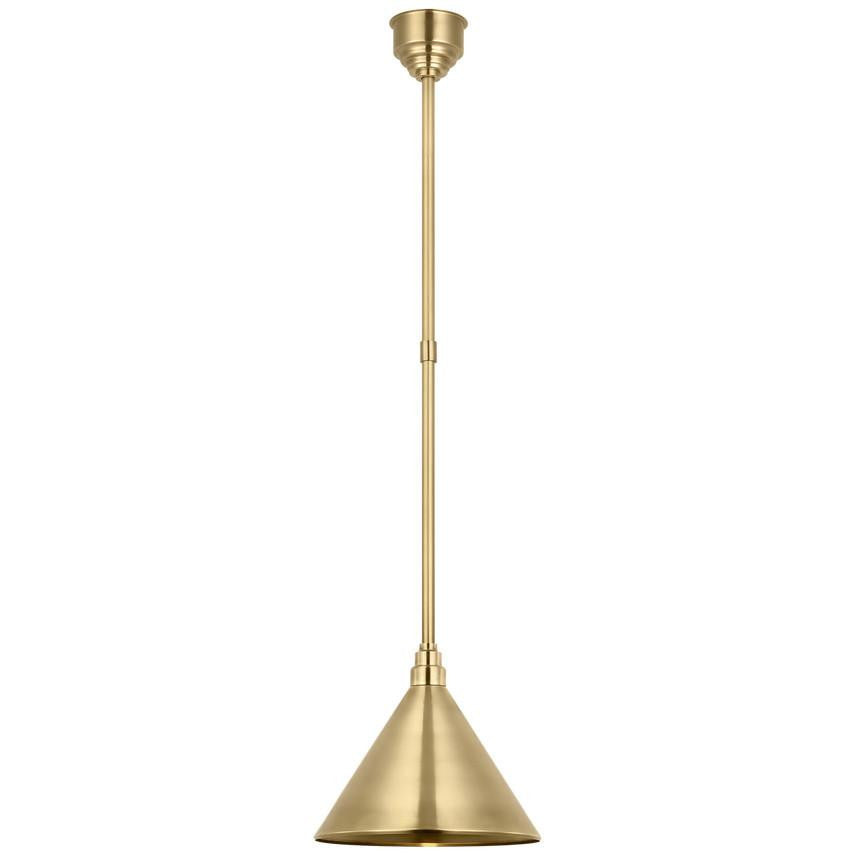 Visual Comfort & Co. Signature Collection Academy 12.5 Conical Savannah Pendant, Visual Comfort & Co. Signature Collection TOB 5819HAB-HAB N223Y