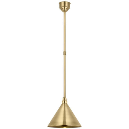 Visual Comfort & Co. Signature Collection Academy 12.5 Conical Savannah Pendant, Visual Comfort & Co. Signature Collection TOB 5819HAB-HAB N223Y