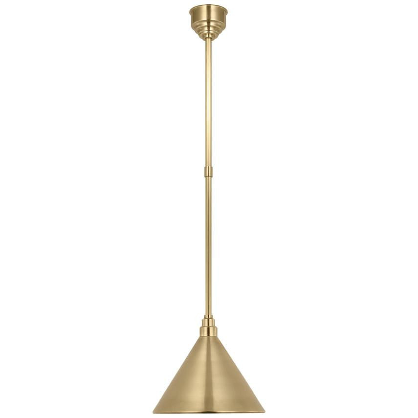 Visual Comfort & Co. Signature Collection Academy 12.5 Conical Savannah Pendant, Visual Comfort & Co. Signature Collection TOB 5819HAB-HAB N223Y