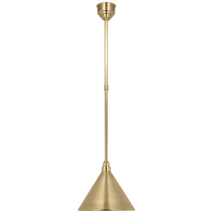 Visual Comfort & Co. Signature Collection Academy 12.5 Conical Savannah Pendant, Visual Comfort & Co. Signature Collection TOB 5819HAB-HAB N223Y