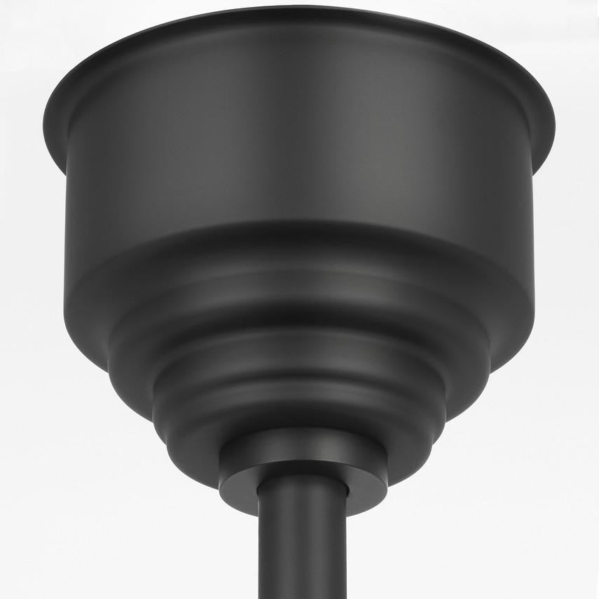 Visual Comfort Signature Academy Pendant 12.5 Conical Savannah Pendant Matte Black