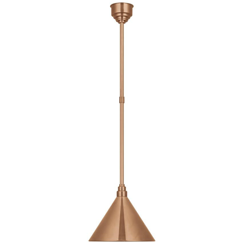 Visual Comfort & Co. Signature Collection Academy 12.5 Conical Savannah Pendant, Visual Comfort & Co. Signature Collection TOB 5819SC-SC N223Z