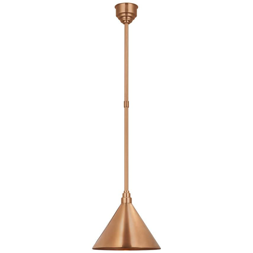 Visual Comfort & Co. Signature Collection Academy 12.5 Conical Savannah Pendant, Visual Comfort & Co. Signature Collection TOB 5819SC-SC N223Z