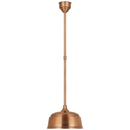 Visual Comfort Signature Academy Pendant 12.5 Soft Copper