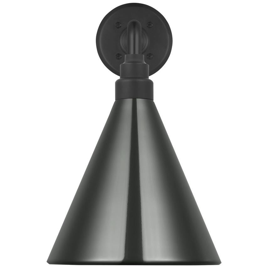 Visual Comfort Signature Academy Barn Light 17.5 Matte Black