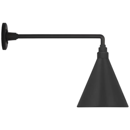 Visual Comfort Signature Academy Barn Light 17.5 Hand-Rubbed Antique Brass