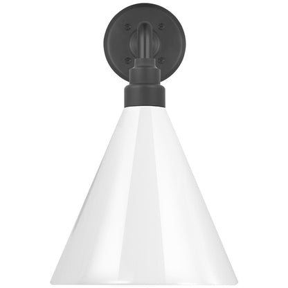 Visual Comfort Signature Academy Barn Light 17.5 Matte Black