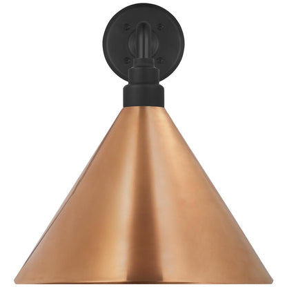 Visual Comfort Signature Academy Barn Light 17.5 Hand-Rubbed Antique Brass