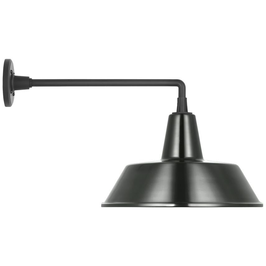 Visual Comfort Signature Academy Barn Light 17.5 Hand-Rubbed Antique Brass