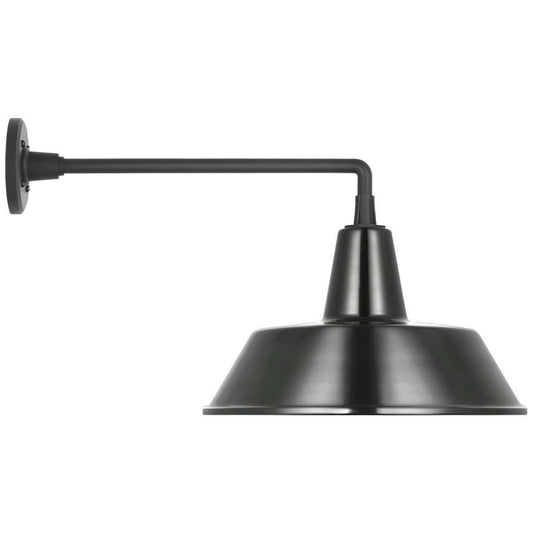 Visual Comfort Signature Academy Barn Light 17.5 Hand-Rubbed Antique Brass