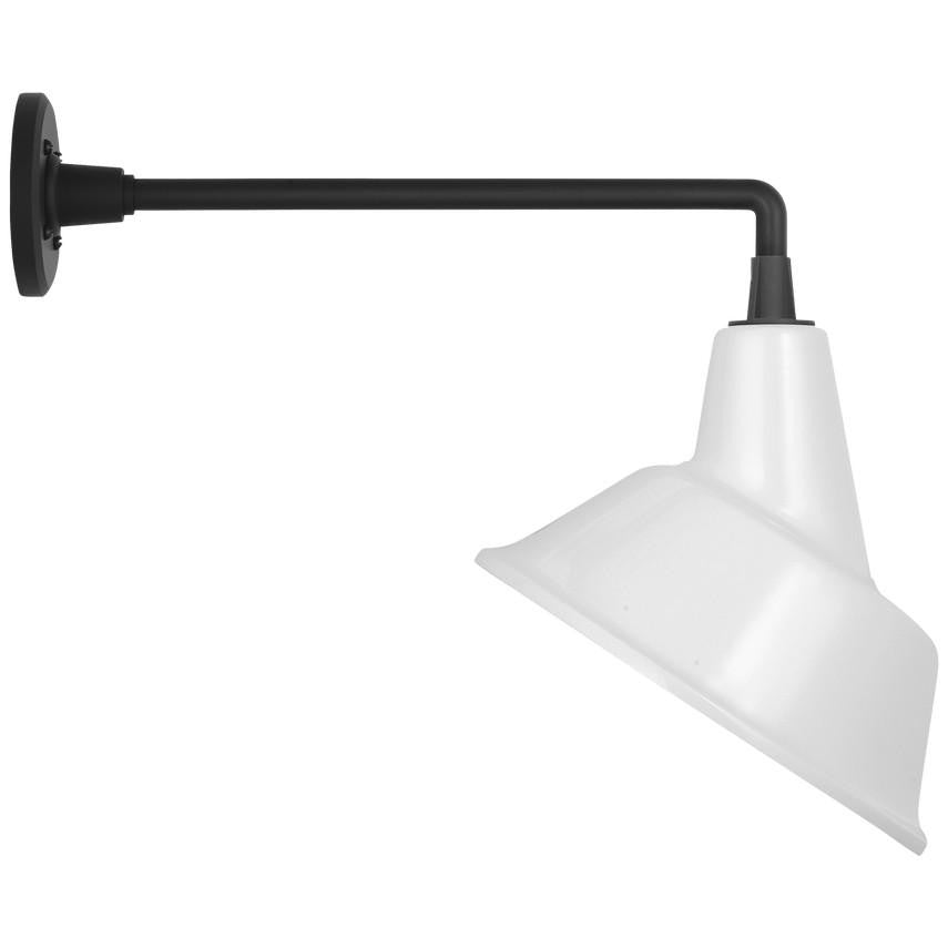 Visual Comfort Signature Academy Barn Light 17.5 Matte Black