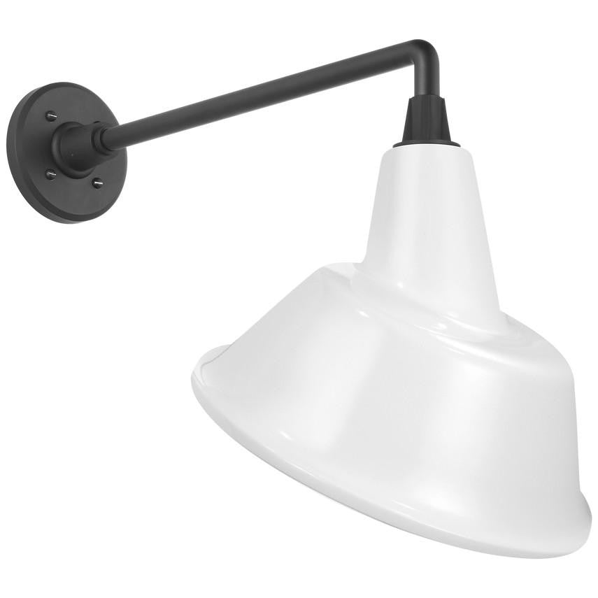Visual Comfort Signature Academy Barn Light 17.5 Matte Black