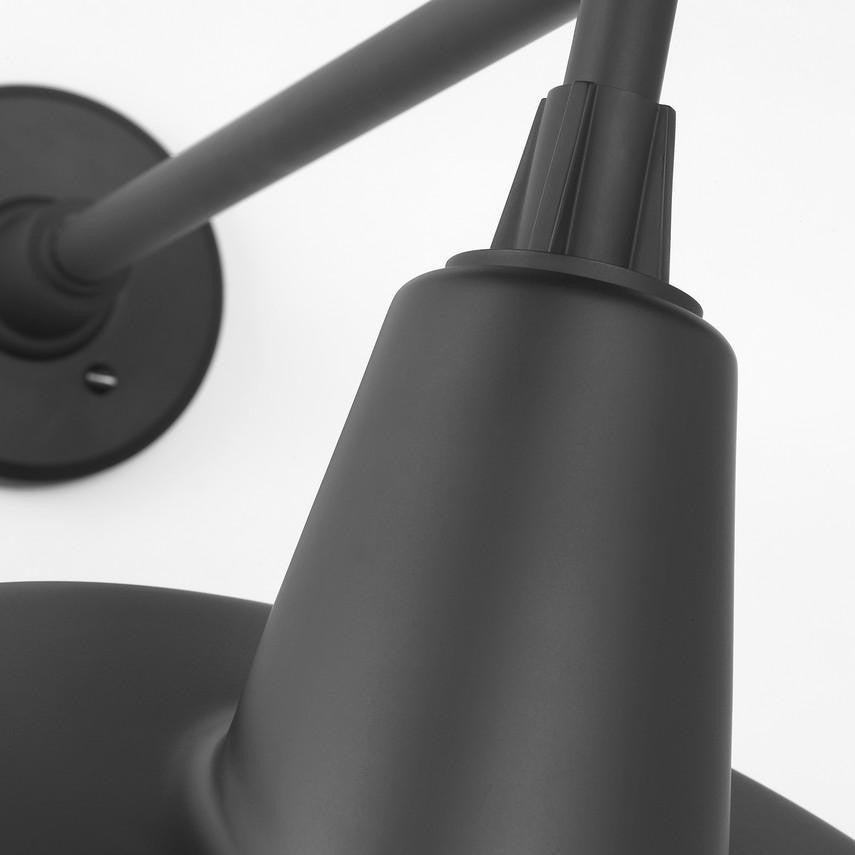 Visual Comfort Signature Academy Barn Light 17.5 Matte Black