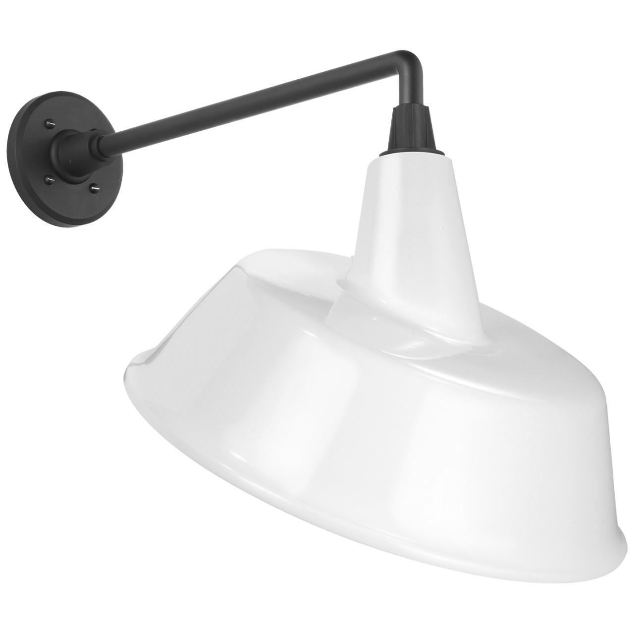 Visual Comfort Signature Academy Barn Light 17.5 Matte Black