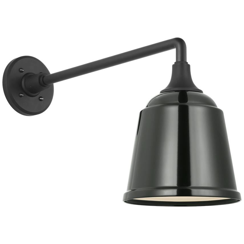 Visual Comfort Signature Academy Barn Light 17.5 Hand-Rubbed Antique Brass