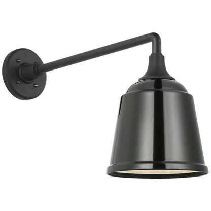 Visual Comfort Signature Academy Barn Light 17.5 Hand-Rubbed Antique Brass