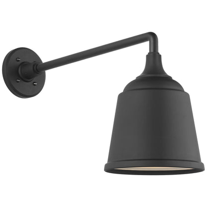 Visual Comfort Signature Academy Barn Light 17.5 Matte Black