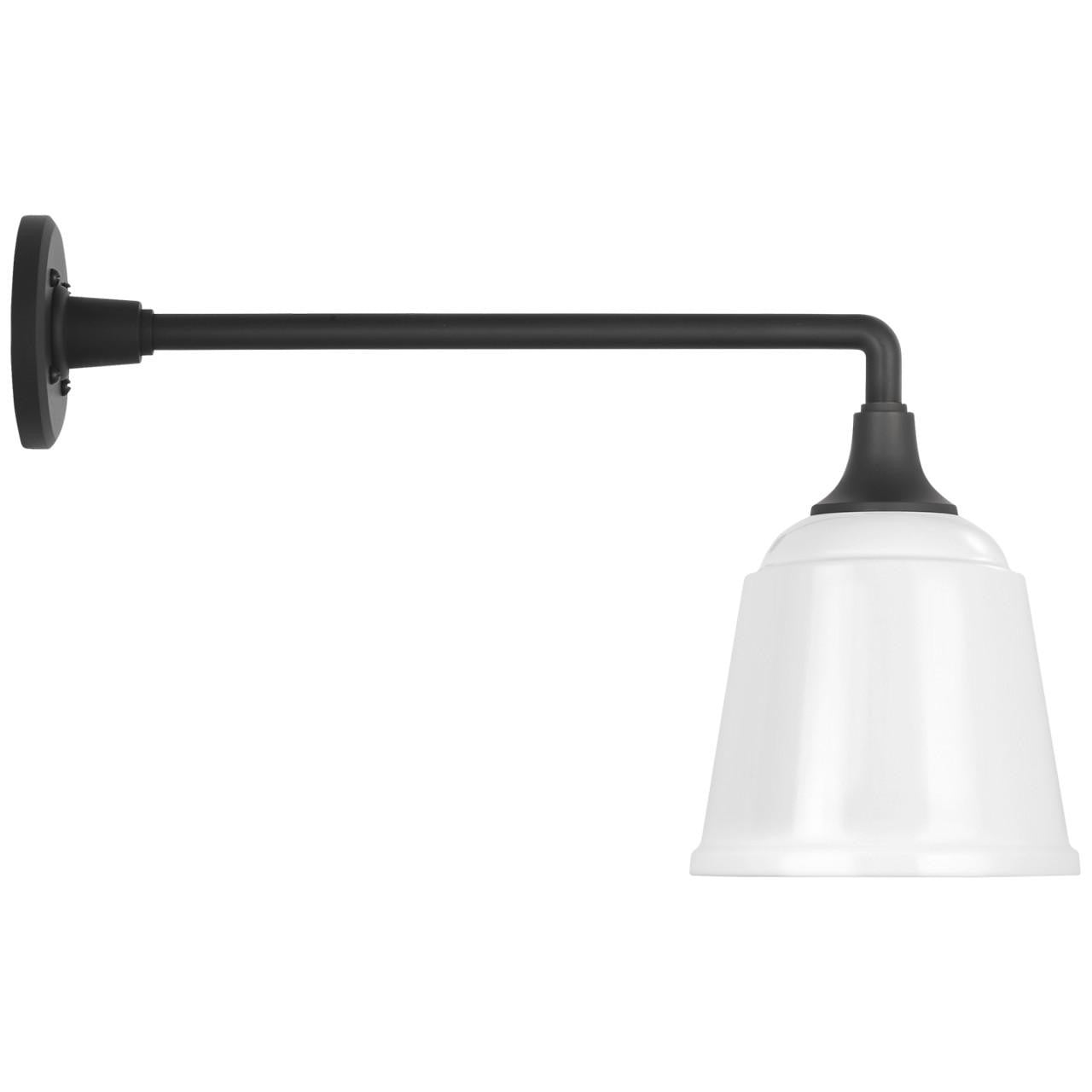 Visual Comfort Signature Academy Barn Light 17.5 Matte Black