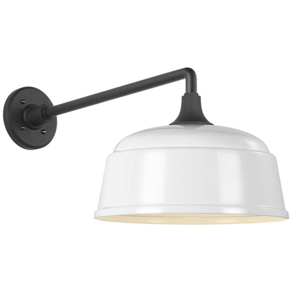 Visual Comfort Signature Academy Barn Light 17.5 Matte Black