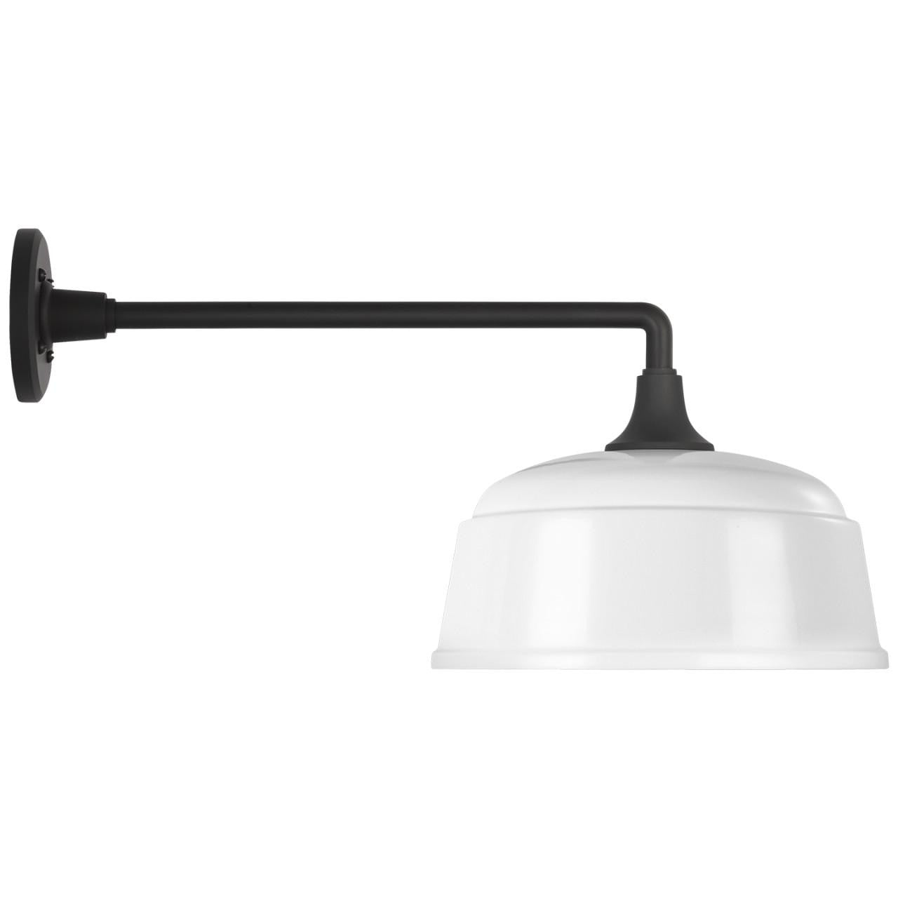 Visual Comfort Signature Academy Barn Light 17.5 Matte Black