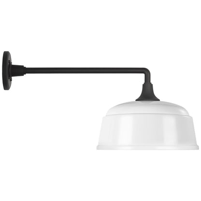 Visual Comfort Signature Academy Barn Light 17.5 Matte Black