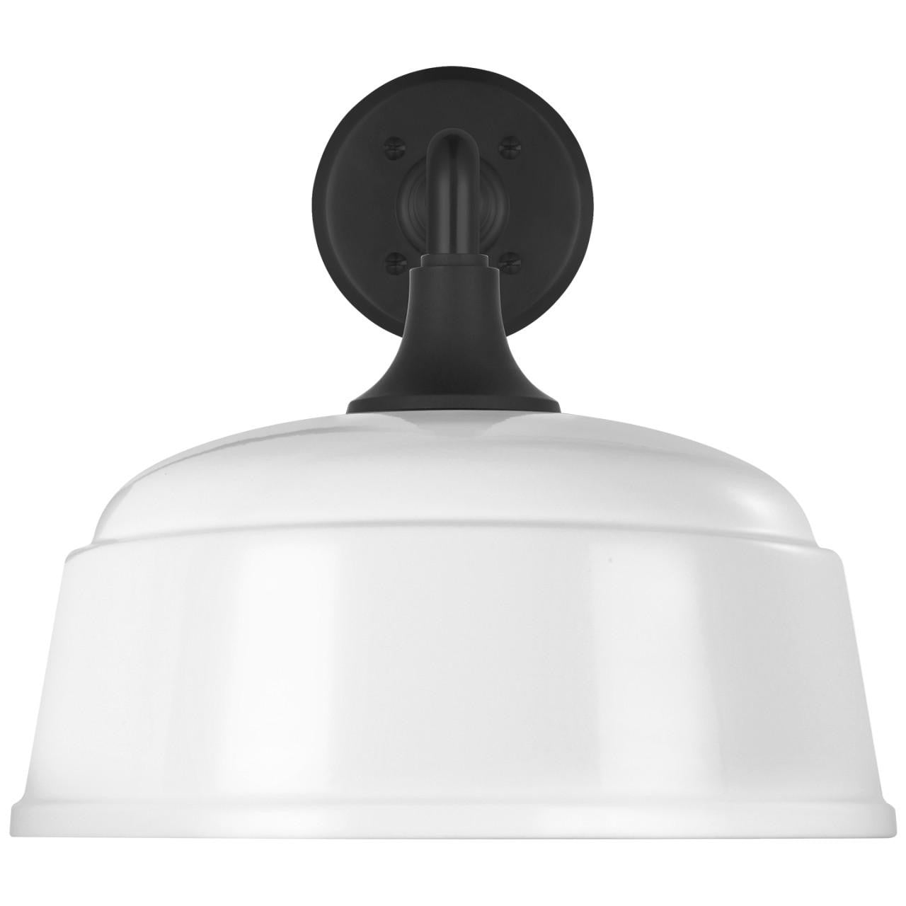 Visual Comfort Signature Academy Barn Light 17.5 Matte Black